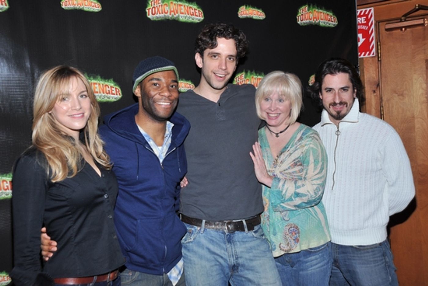 Photo Coverage: TOXIC AVENGER in the Studio! Photo Coverage: TOXIC AVENGER in the Studio! Image