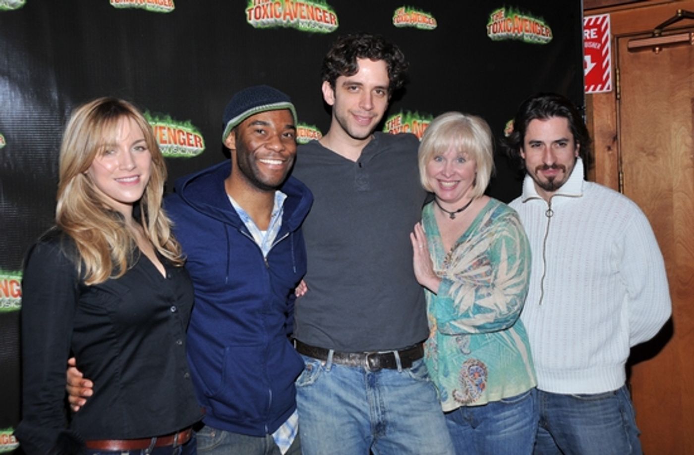 Photo Coverage: TOXIC AVENGER in the Studio! Photo Coverage: TOXIC AVENGER in the Studio! Image