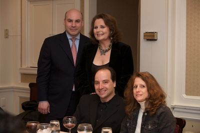 Michael Gyure, Randie Levine-Miller, David Kogut and Claudia Haughn Photo