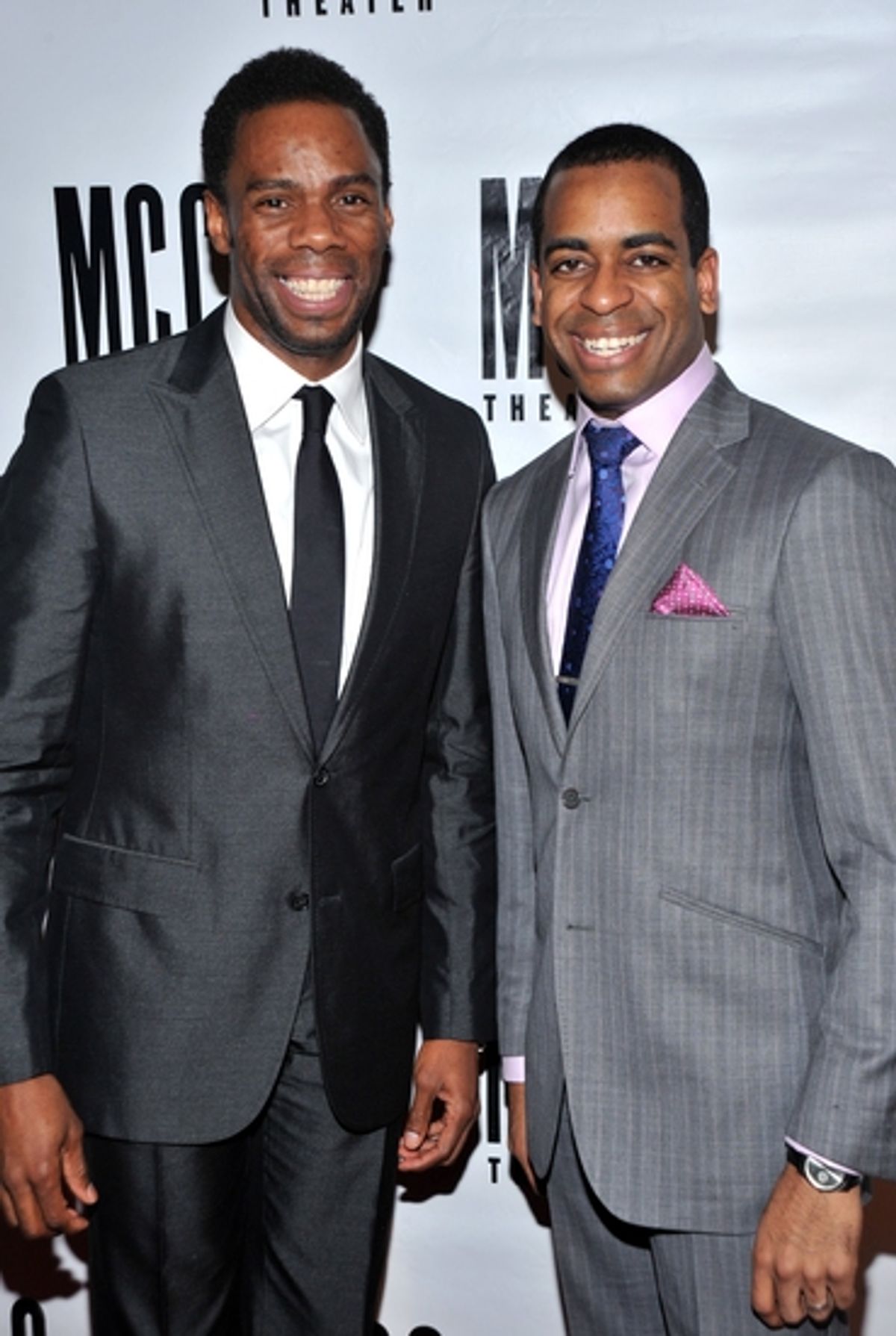 Colman Domingo and Daniel Breaker at MCC's MISCAST 2009 Gala