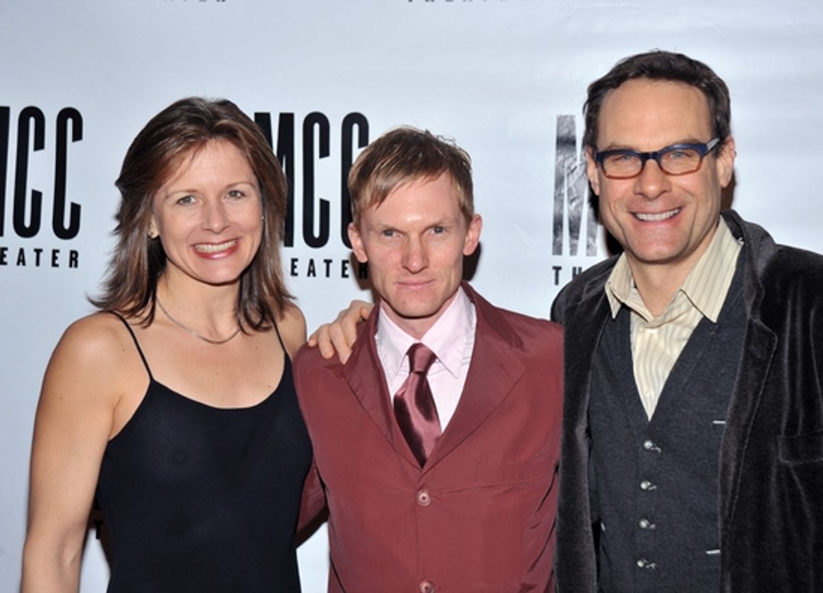 Jennifer Van Dyke, Scott Parkinson and Jonathan Walker at 