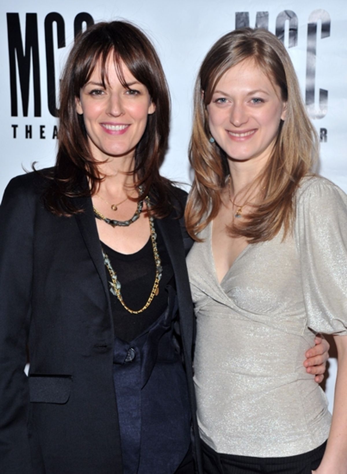 Rosemary DeWitt and Marin Ireland at MCC's MISCAST 2009 Gala