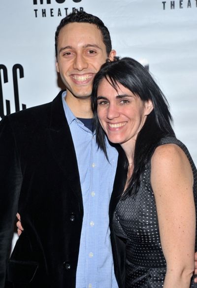 Elliot Vallar and Leigh Silverman Photo