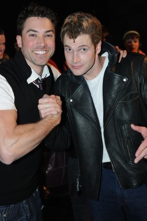 Ace Young and Dave Ruffin @ BroadwayWorld Ace Young and Dave Ruffin Photo