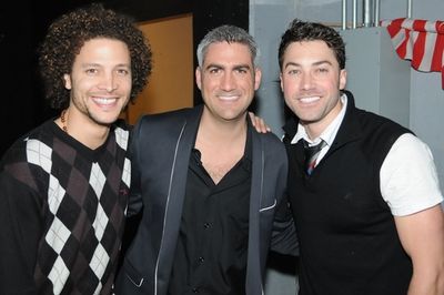 Justin Guarini, Taylor Hicks and Ace Young Photo