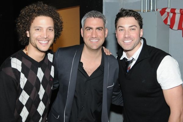 Justin Guarini, Taylor Hicks and Ace Young Photo