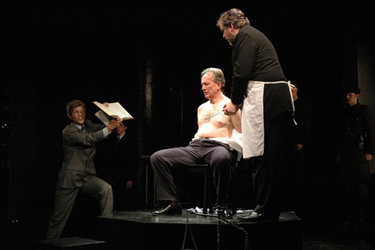 Klea Scott, Mark Chamberlin, and Charles Leggett at 