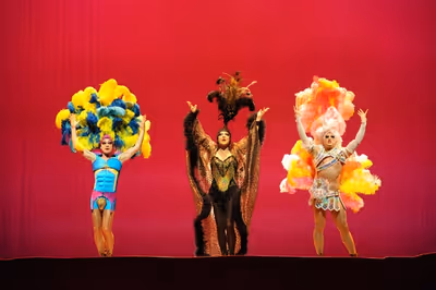 Jason Donovan, Tony Sheldon, Oliver Thornton Photo