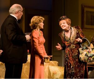 Simon Jones, Barbara Rush and Angela Lansbury Photo