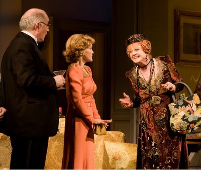 Simon Jones, Barbara Rush and Angela Lansbury Photo