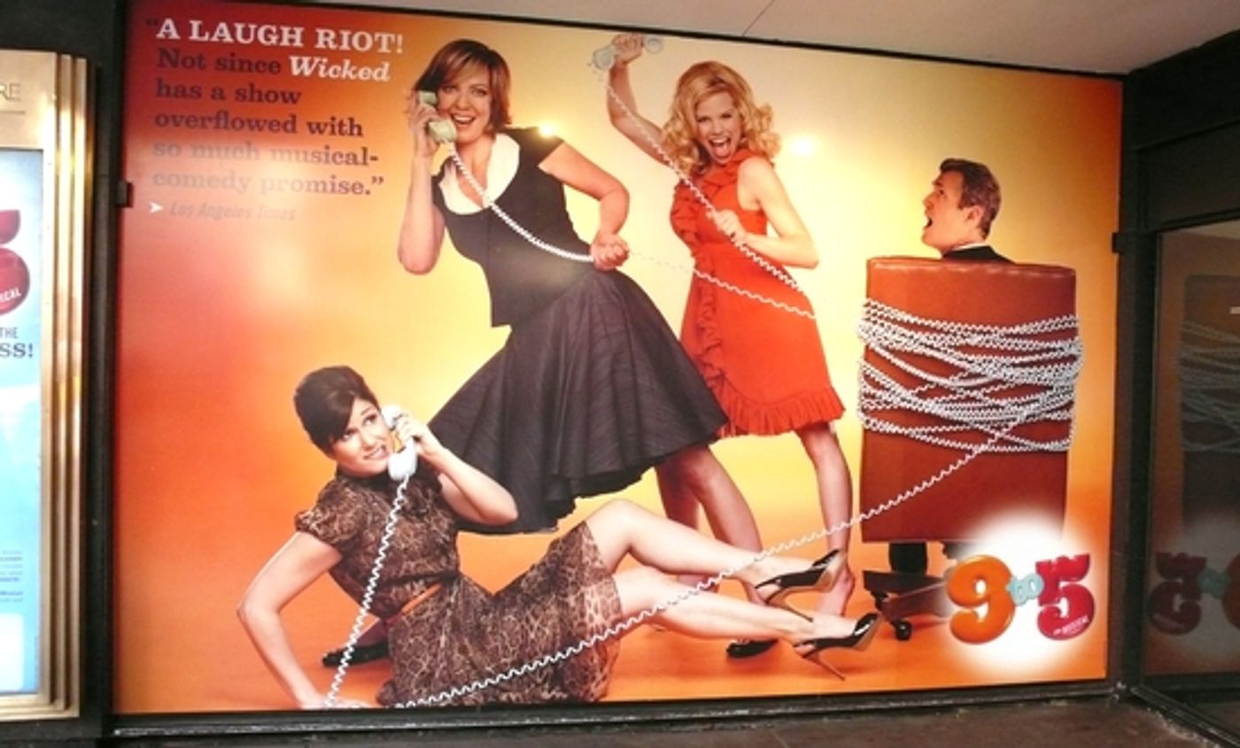 Photo Coverage: ' 9 To 5 - THE MUSICAL' Marquee at the Marquis!  Image