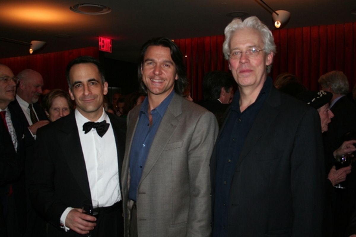 David Pittu, Nathan Gunn and Terrence Mann

 at 