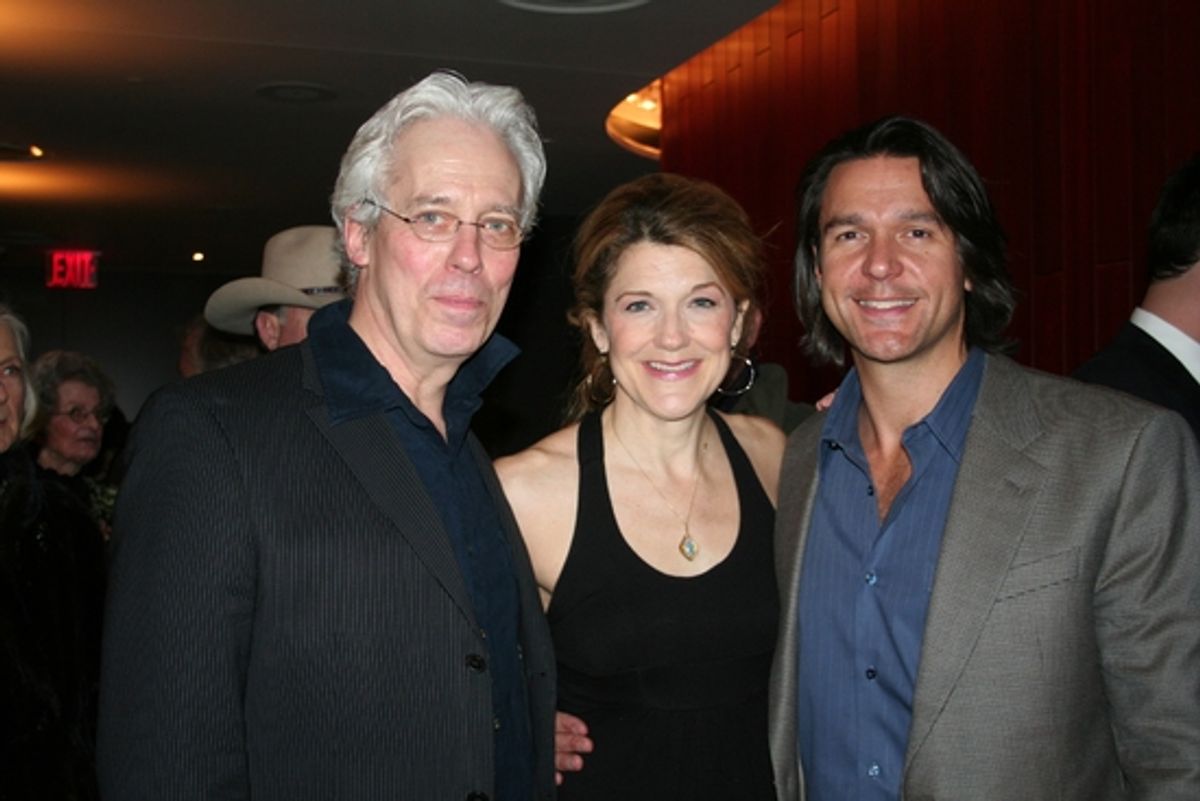 Terrence Mann, Victoria Clark and Nathan Gunn at 
