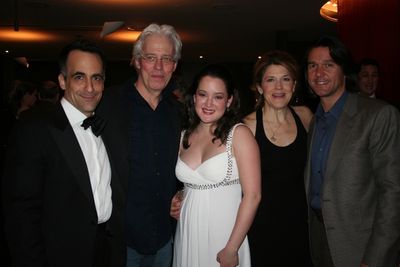 David Pittu, Terrence Mann, Anna Christy, Victoria Clark and Nathan Gunn Photo