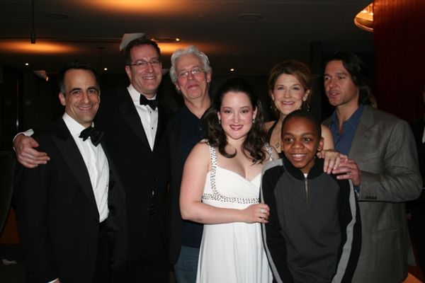 David Pittu, Ted Sperling, Terrence Mann, Anna Christy, Victoria Clark, Kalif Omari J Photo