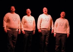 Barbershop quartet Jean Alfred Chavier, George Bouchard, Herb Philpott and Marc Bourg Photo