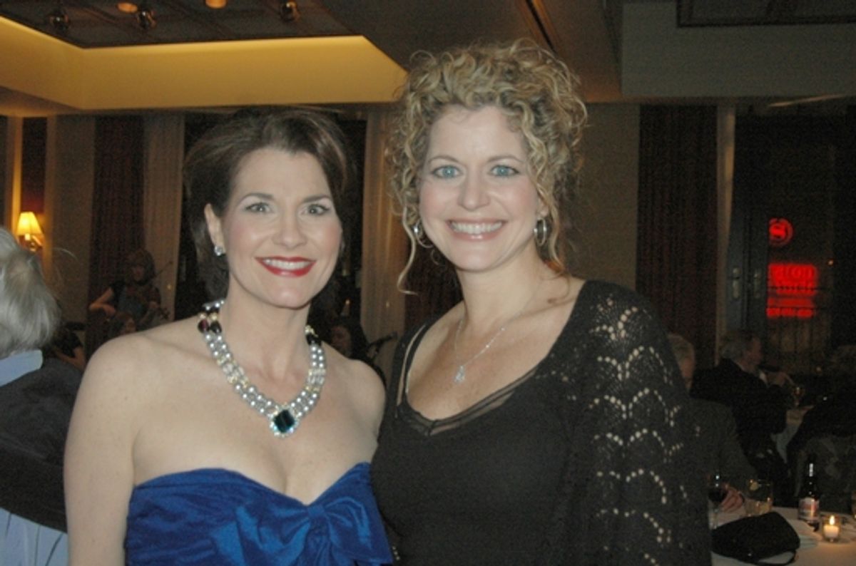Gay Willis and Laura Savini at 'A Great Night for the Irish' at Carnegie Hall