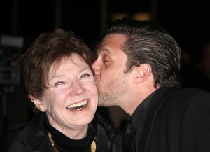Polly Bergen & Raul Esparza @ BroadwayWorld Polly Bergen & Raul Esparza Photo
