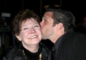 Polly Bergen & Raul Esparza @ BroadwayWorld Polly Bergen & Raul Esparza Photo
