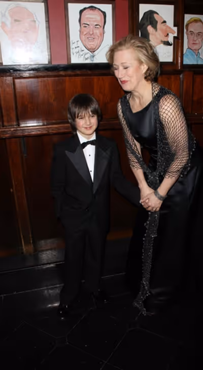 Jayne Atkinson & Her Son

 Photo