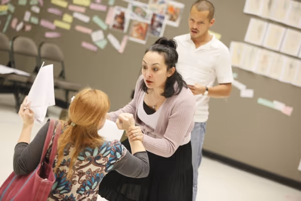 Kim Martin-Cotten, Lisa Tejero and Arthur Acuna  Photo