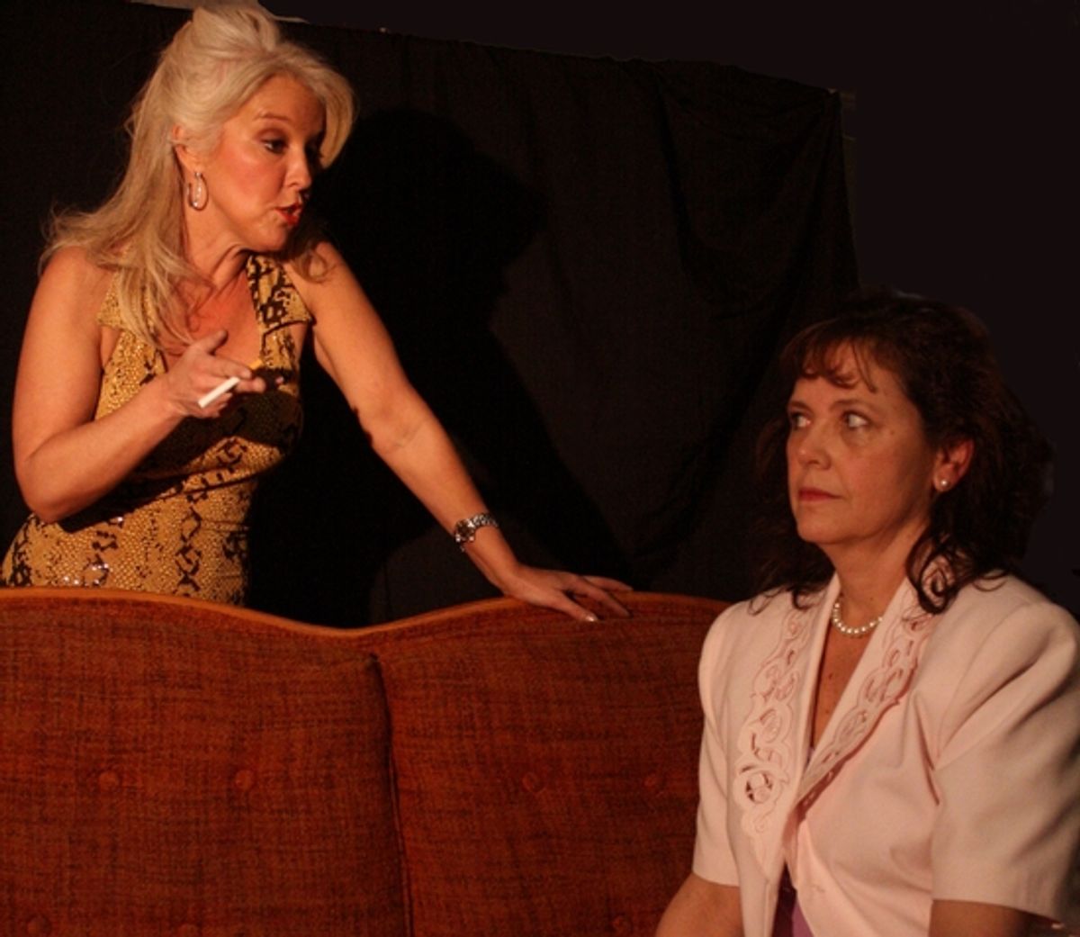 Laura Hunt and Melanie Cason at 