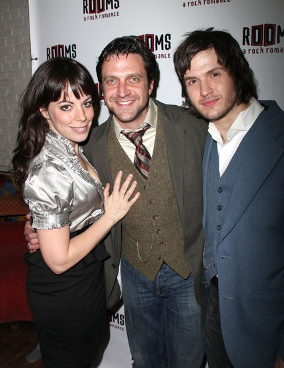 Leslie Kritzer, Raul Esparza and Doug Kreeger

 at 