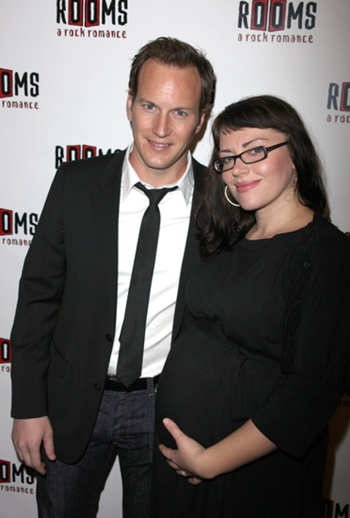 Patrick Wilson and Dagmara Dominczyk at 