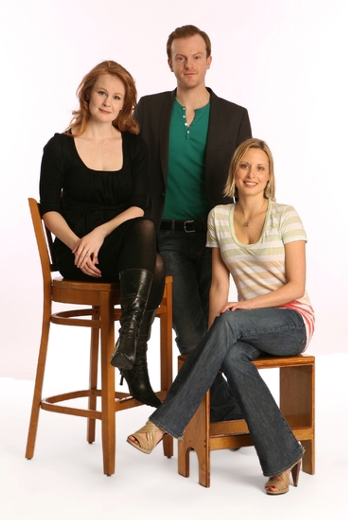Kate Baldwin, Jeremy Bobb and Alina Faye at The Cast of Encores! FINIAN'S RAINBOW at New York City Center