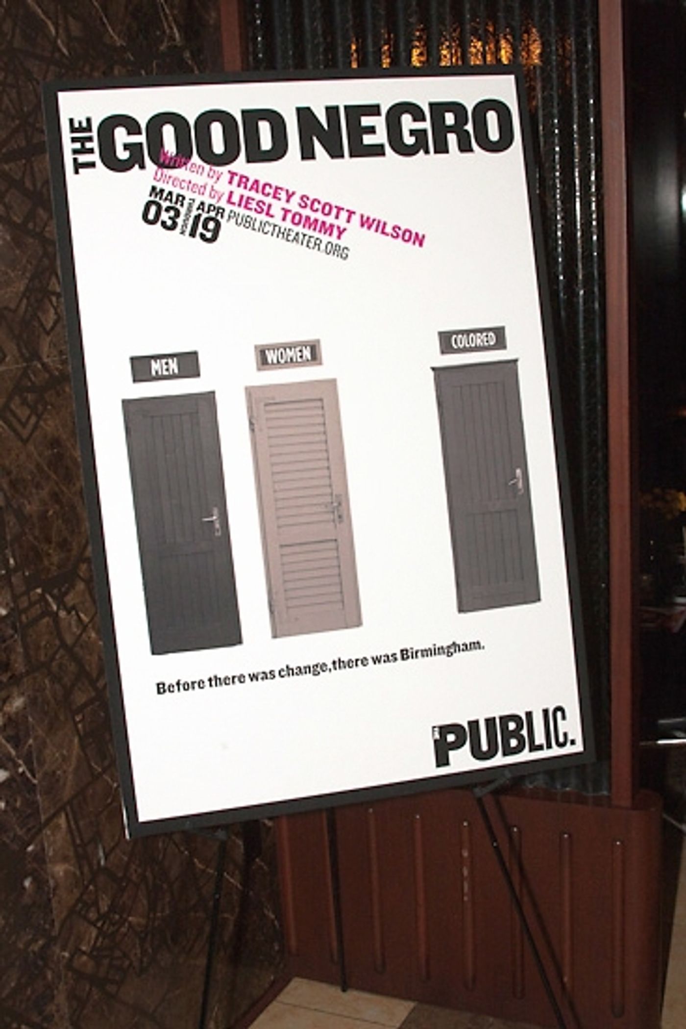 Photo Coverage: THE GOOD NEGRO Opens at the Public  Image