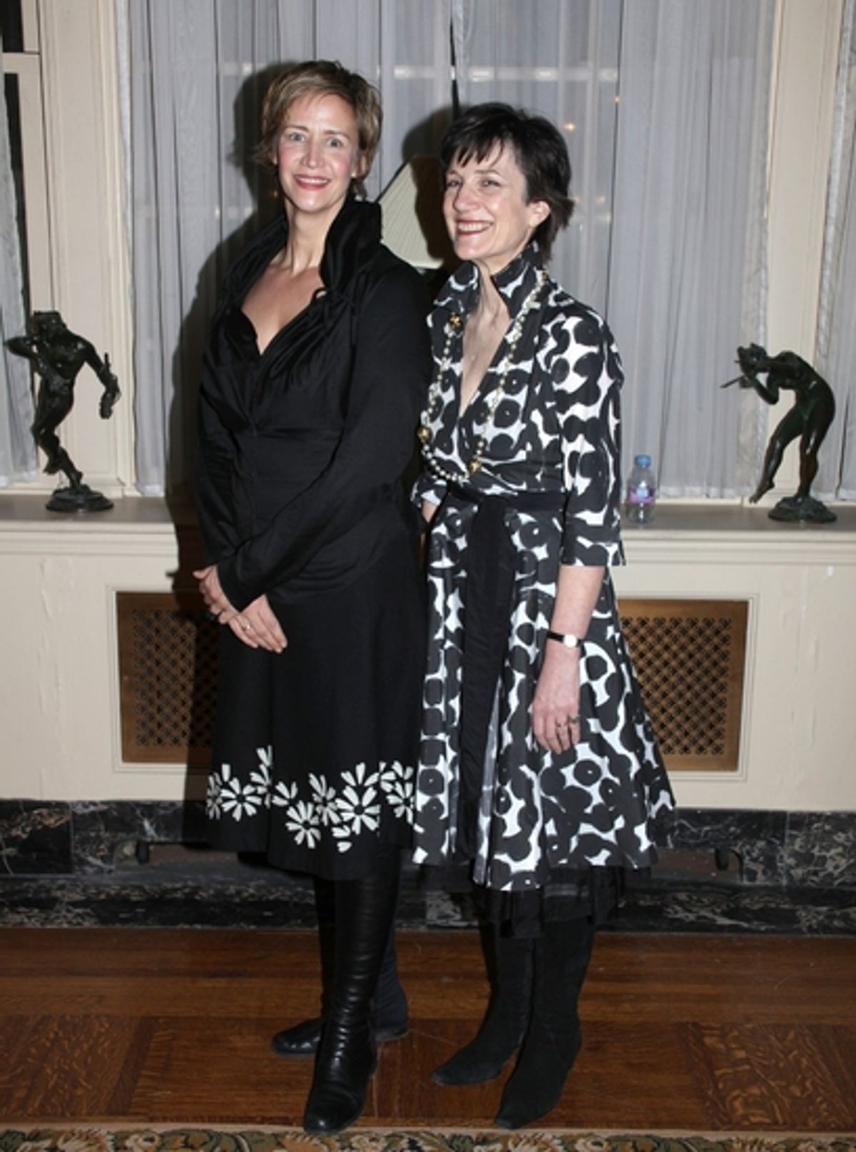 Janet McTeer and Harriet Walter

 at 