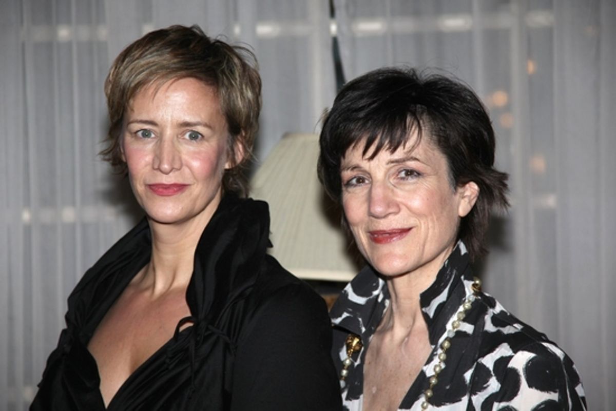 Janet McTeer and Harriet Walter

 at 