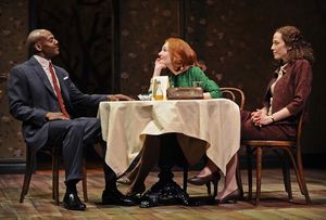 John Earl Jelks, Annette O'Toole and Carrie Coon  Photo