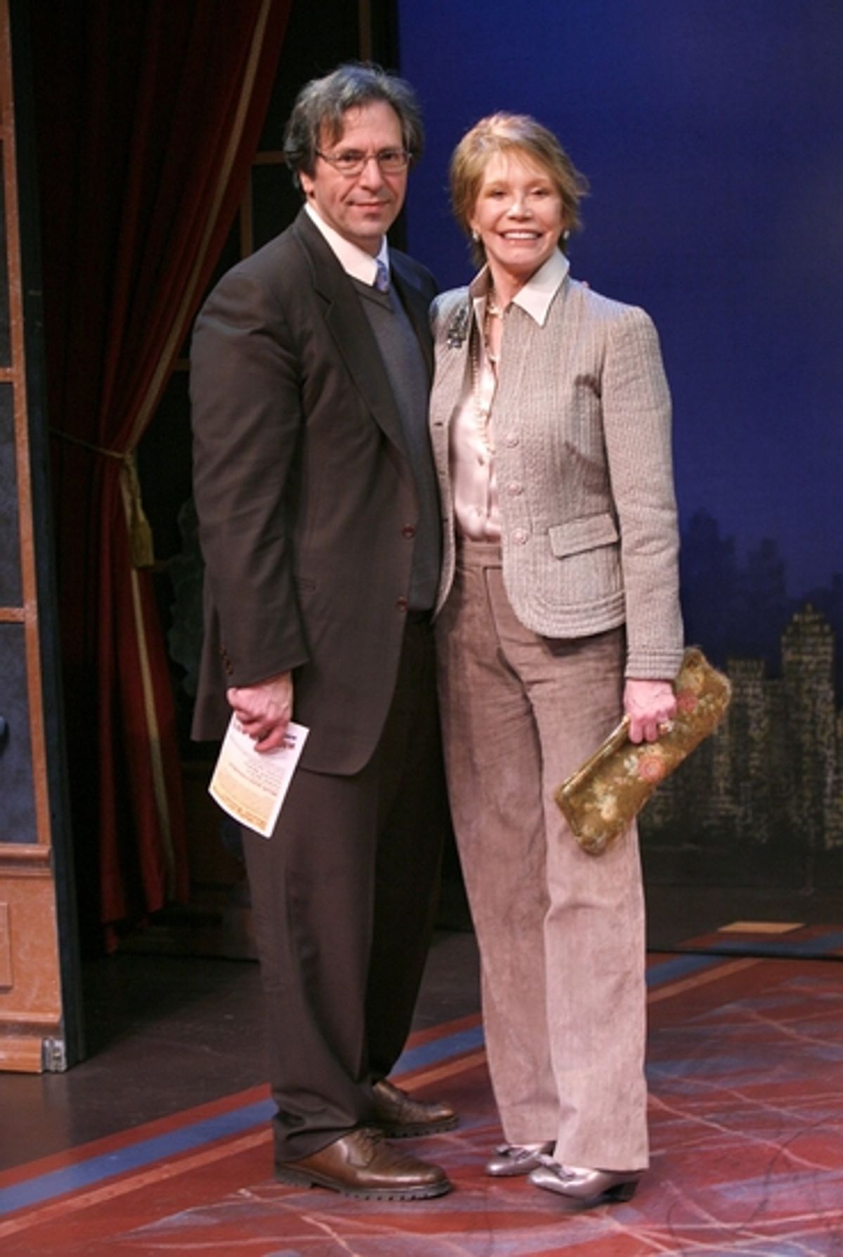 Robert Levine and Mary Tyler Moore

 at 