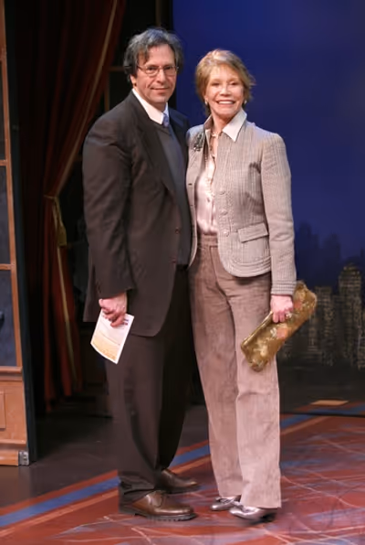 Robert Levine and Mary Tyler Moore

 Photo