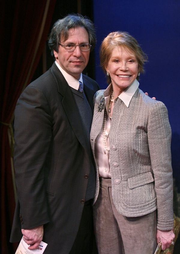 Robert Levine and Mary Tyler Moore Photo