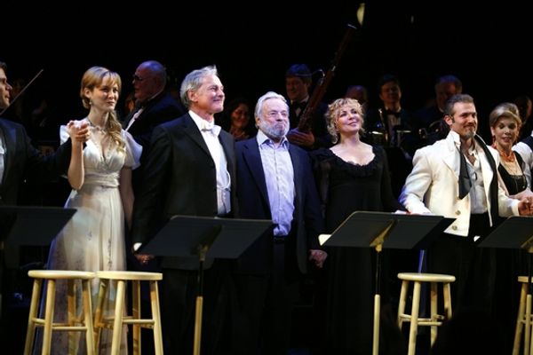 Jill Paice, Victor Garber, Stephen Sondheim, Natasha Richardson, Marc Kudisch and Chr Photo
