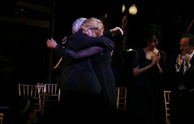 Stephen Sondheim and Natasha Richardson Photo
