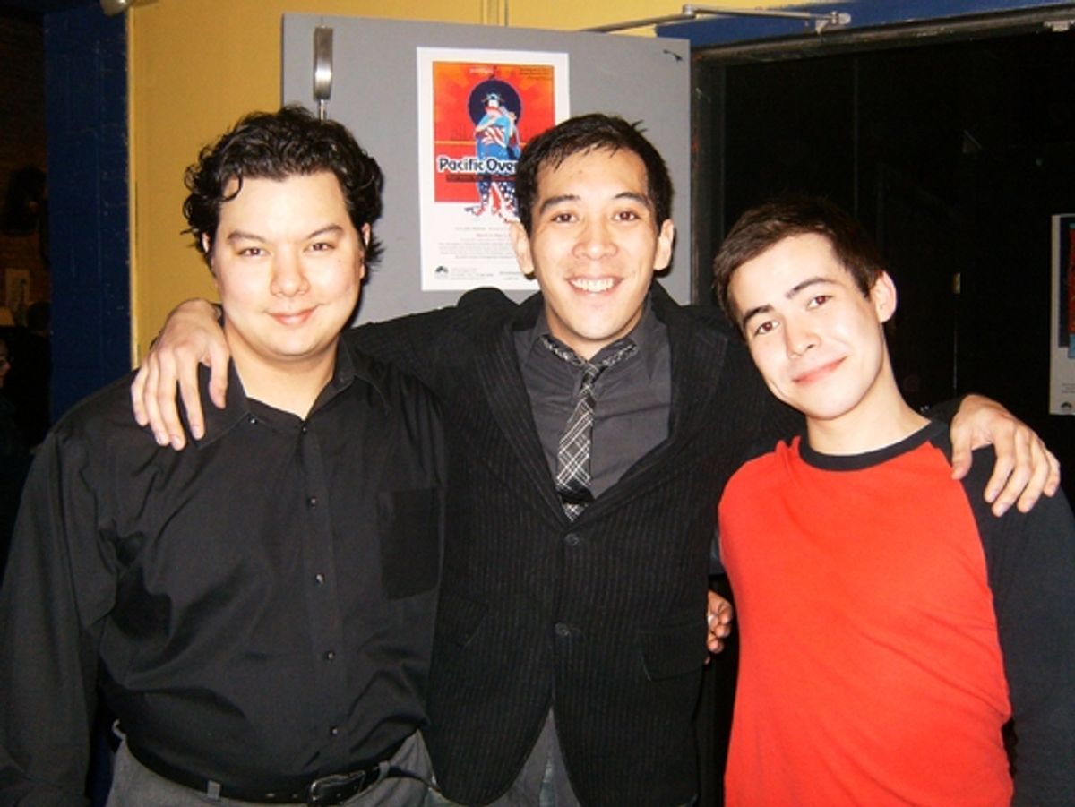Peter Sipla, Danny Bernardo, Nick Shoda at 