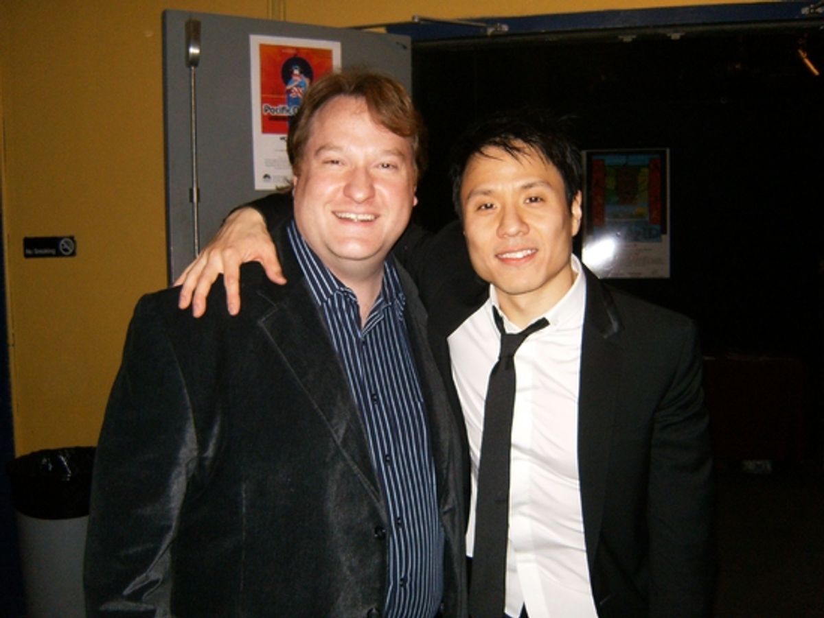 L. Walter Stearns and David Rhee at 