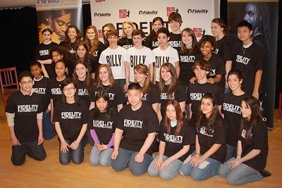 Fidelity FutureStage Students with Trent Kowalik, Kiril Kulish, and David Alvarez Photo