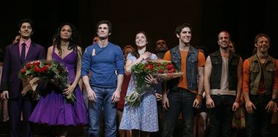 George Akram, Karen Olivo, Matt Cavenaugh, Josefina Scaglione, Cody Green and Curtis  Photo