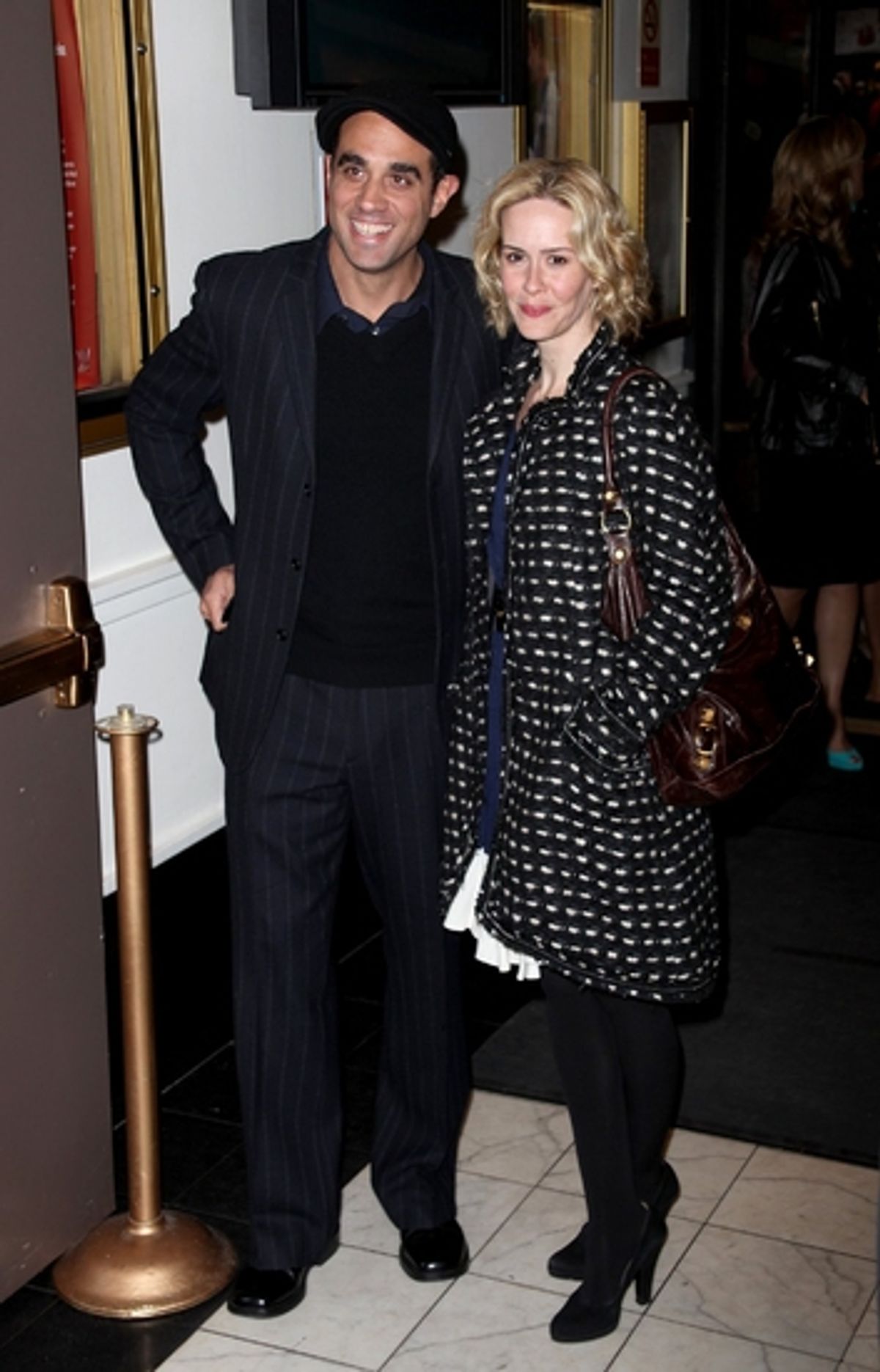Bobby Cannavale and Sarah Paulson

 at 
