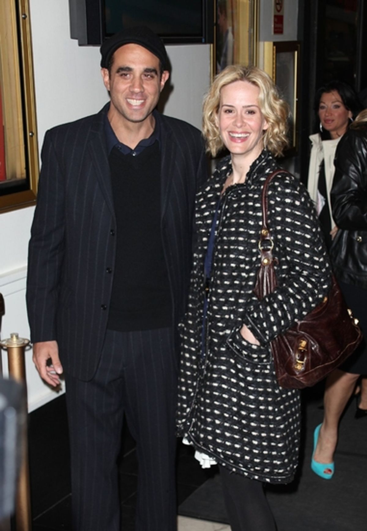 Bobby Cannavale and Sarah Paulson at 