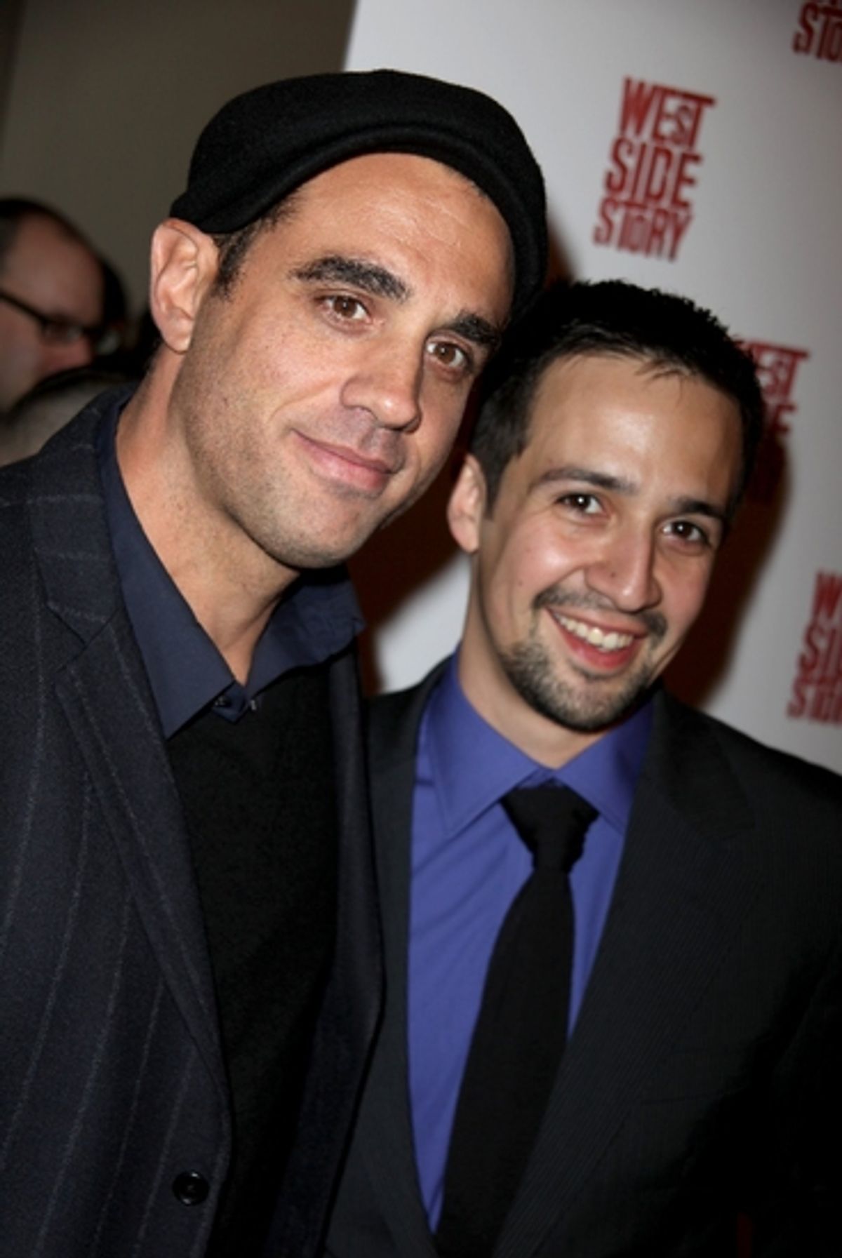 Bobby Cannavale and Lin-Manuel Miranda

 at 