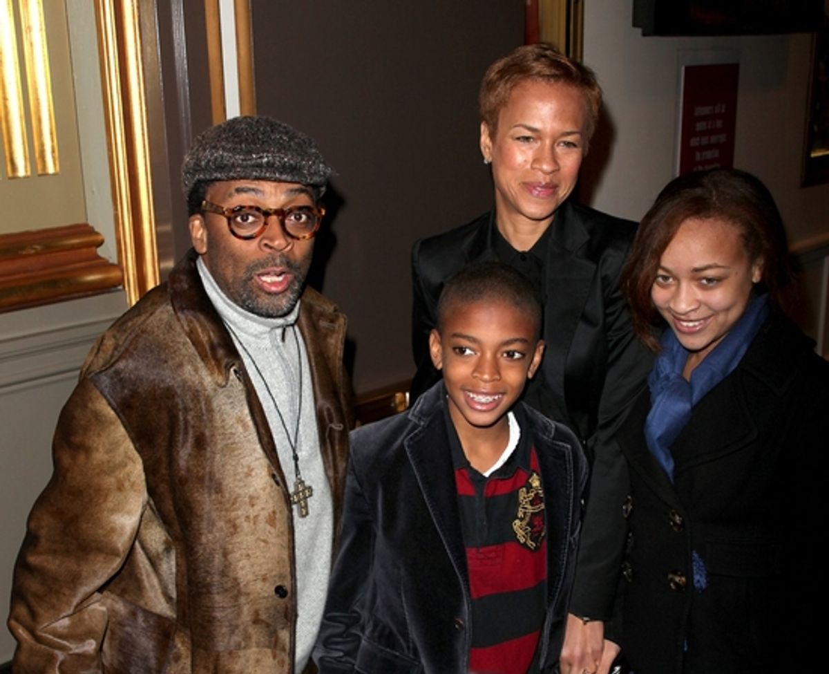 Spike Lee and family

 at 