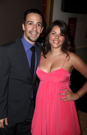 Lin-Manuel Miranda and Vanessa Nadal

 Photo