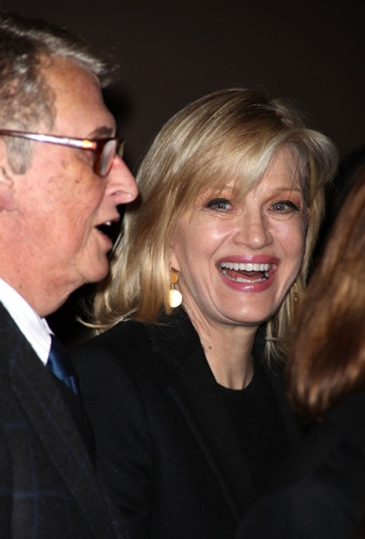 Mike Nichols and Diane Sawyer

 at 