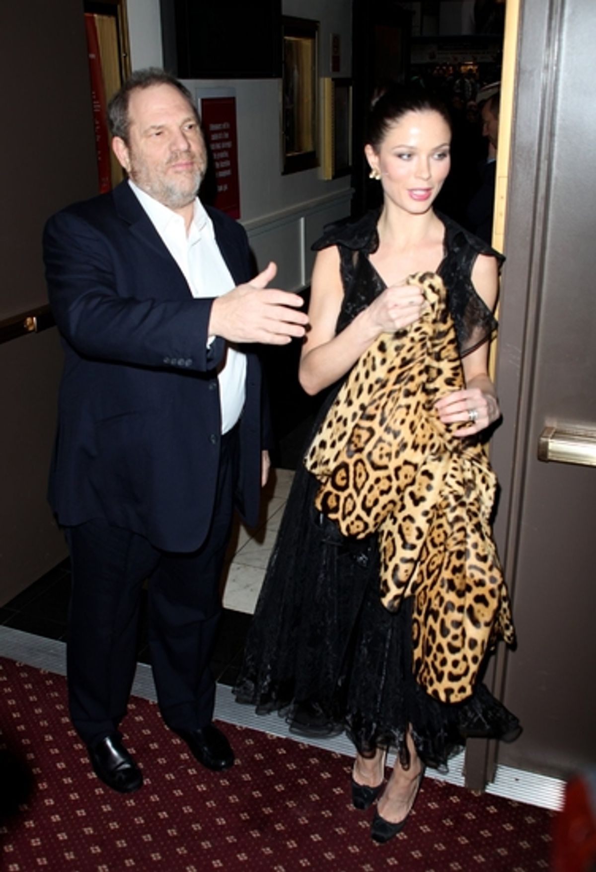 Harvey Weinstein and Georgina Chapman

 at 