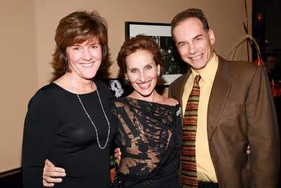June Lindenmeyer, Andrea Marcovicci and Andrew Levine Photo
